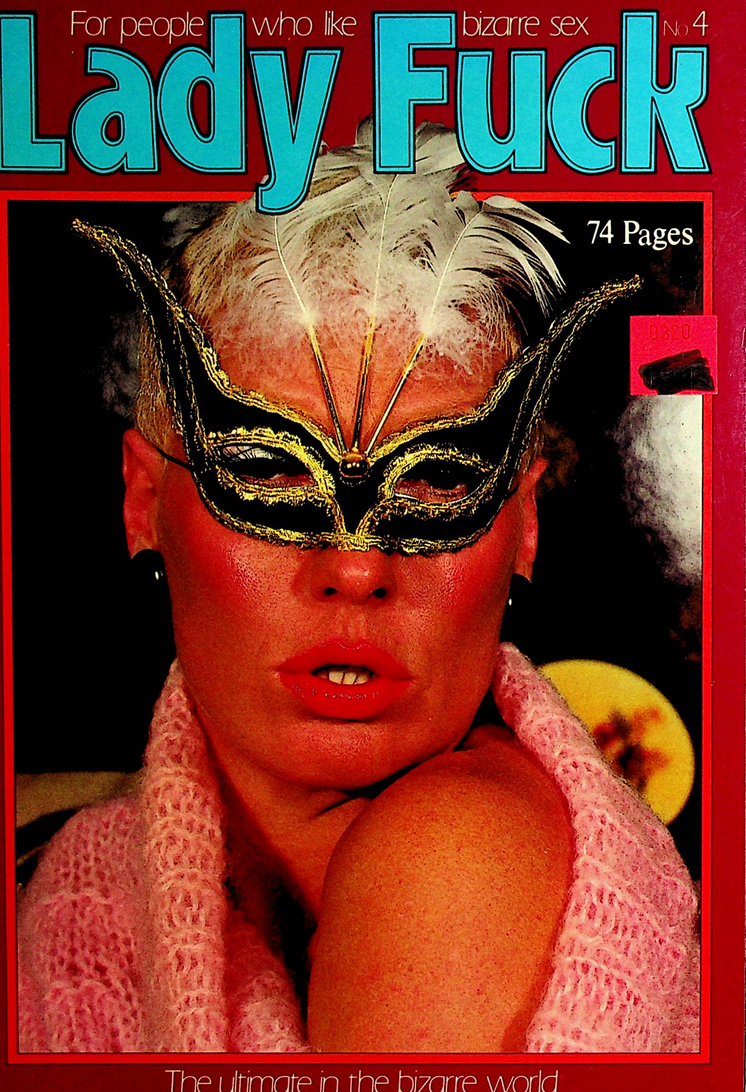 Lady Fuck International Digest Magazine Bizarre Sex #4 1990s 091120lm photo
