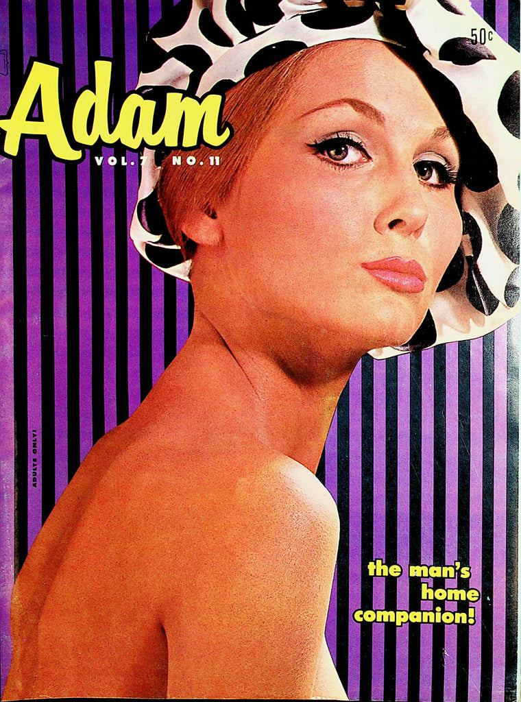 Adam Magazine   Covergirl Shiela Reynolds  vol.7 #1  1963     082421lm-dm2