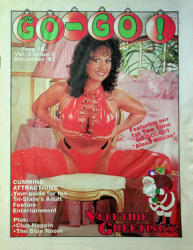 Pennsylvania Adult Entertainment Guide The Go-Go! Magazine Ft. Alexa Milano A Christmas Issue December 1997 033123RP