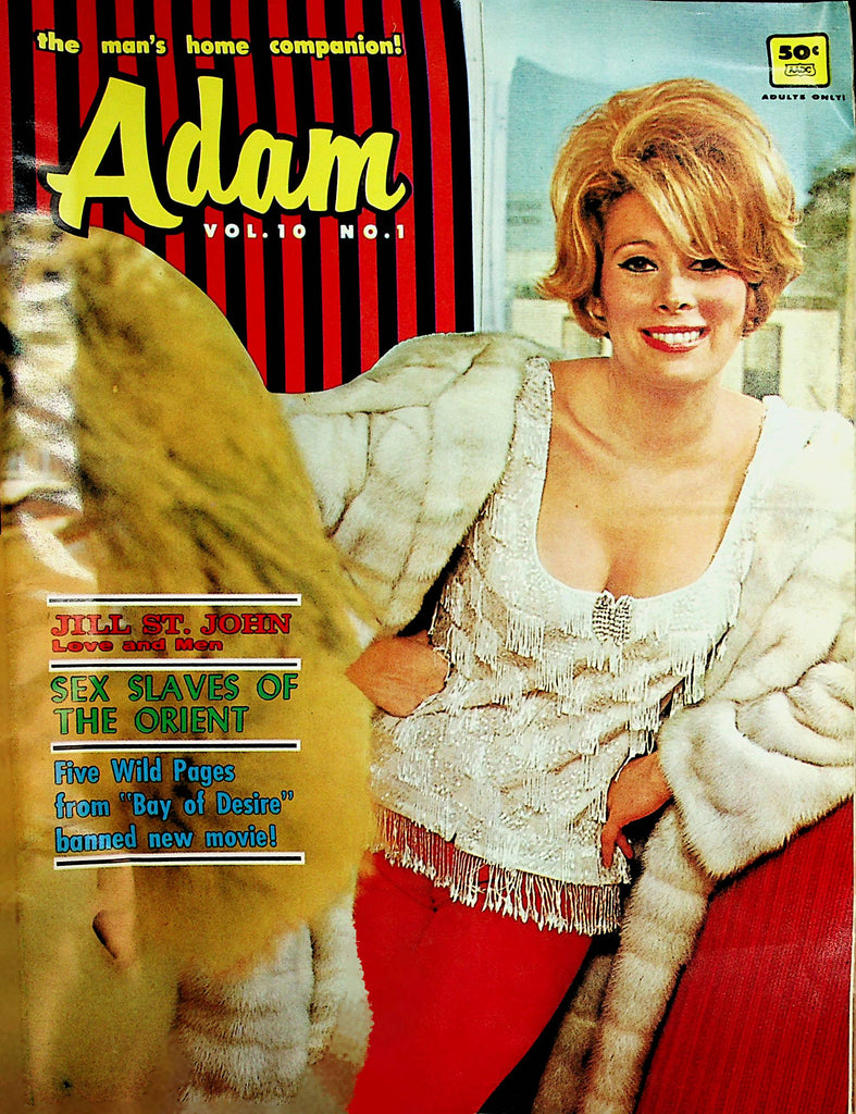 Adam Magazine  Jill St. John  vol.10 #1  1966    082321lm-dm