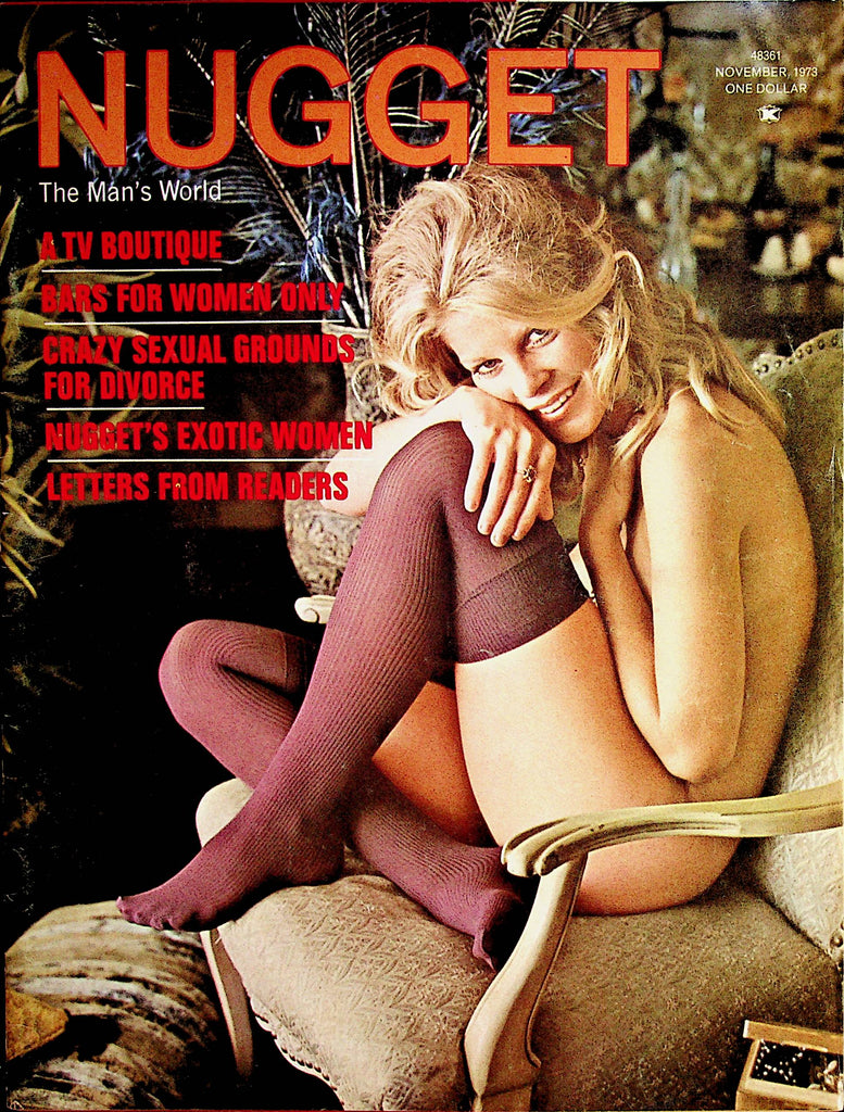 Nugget Busty Magazine   Centerfold Girl Leslie Anolick  November 1973    072622lm-p