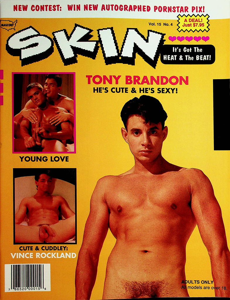 Skin Gay Magazine  Sexy Tony Brandon  vol.15 #4  1994   Magcorp    101221lm-dm2