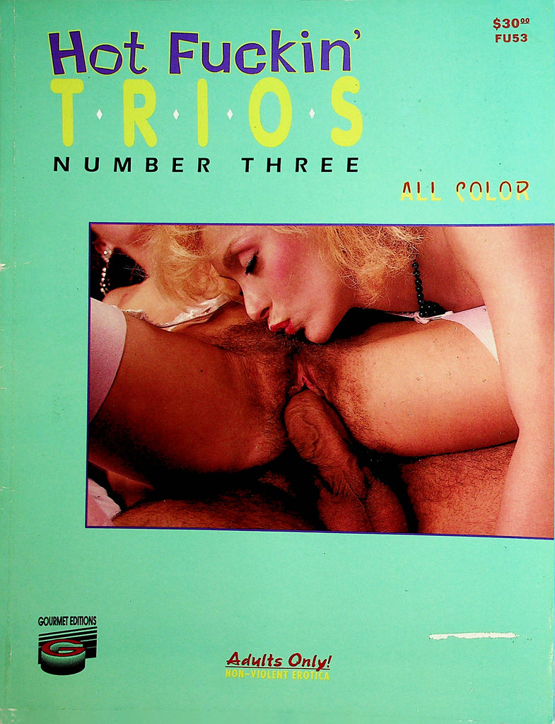 Hot Fuckin' Trios Magazine    Rocco Siffredi  #3  1993  Gourmet Editions       013122lm-dm