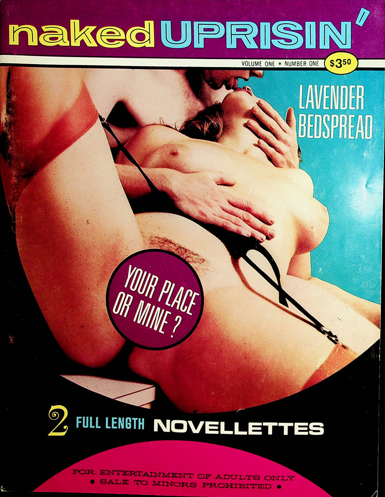Naked Uprisin' Vintage Magazine  Your Place Or Mine? vol.1 #1 1970's     020122lm-dm