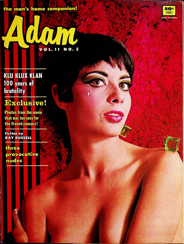 Adam Busty Magazine  Centerfold  Dawn Forgett   vol.11 #3  1966    072322lm-p