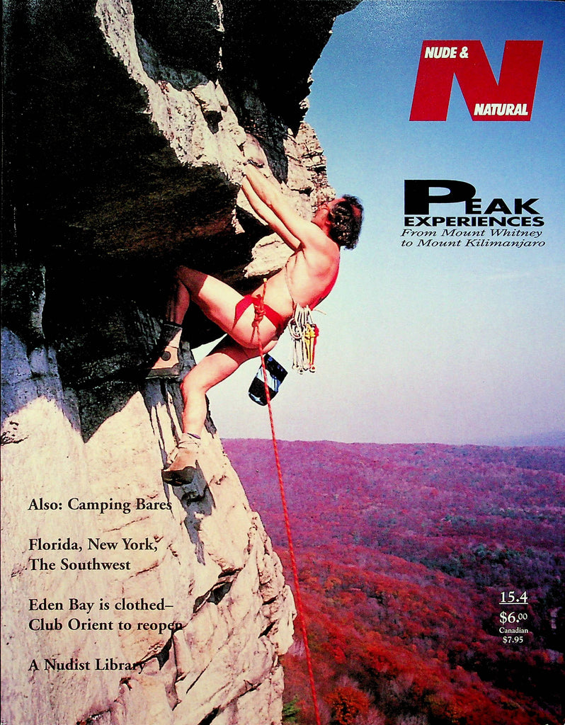 Nude & Natural Magazine Eden Bay & Peak Experiences Vol.15 No.4 1996 071222RP