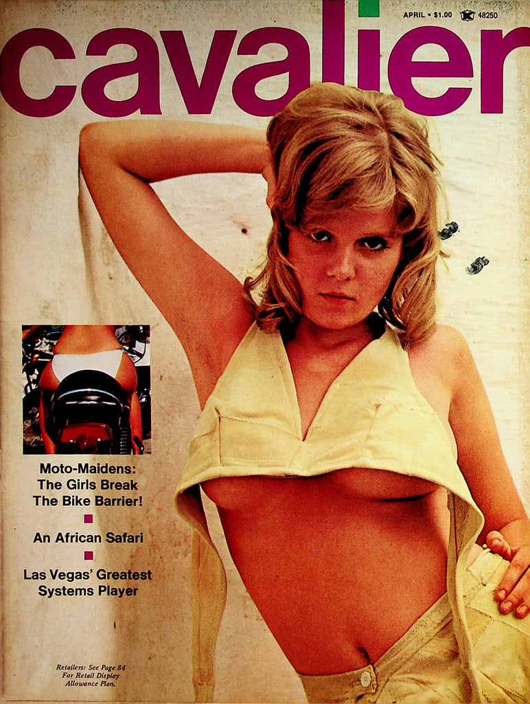 Cavalier Busty Magazine  Centerfold Roberta Pedon  April 1974      083122lm-p