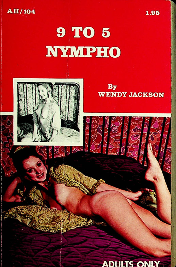 9 To 5 Nympho Novel by Wendy Jackson  1973   092121lm-dm