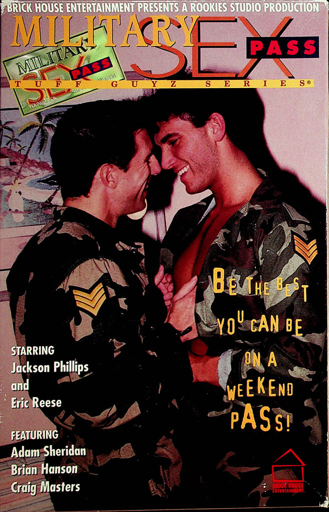 Military Sex Pass Gay VHS  Jackson Phillips / Eric Reese     XXX    061221lm-sh4