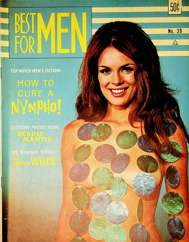 Best For Men Magazine   Covergirl Marlis Drager  #39  1968   082022lm-p