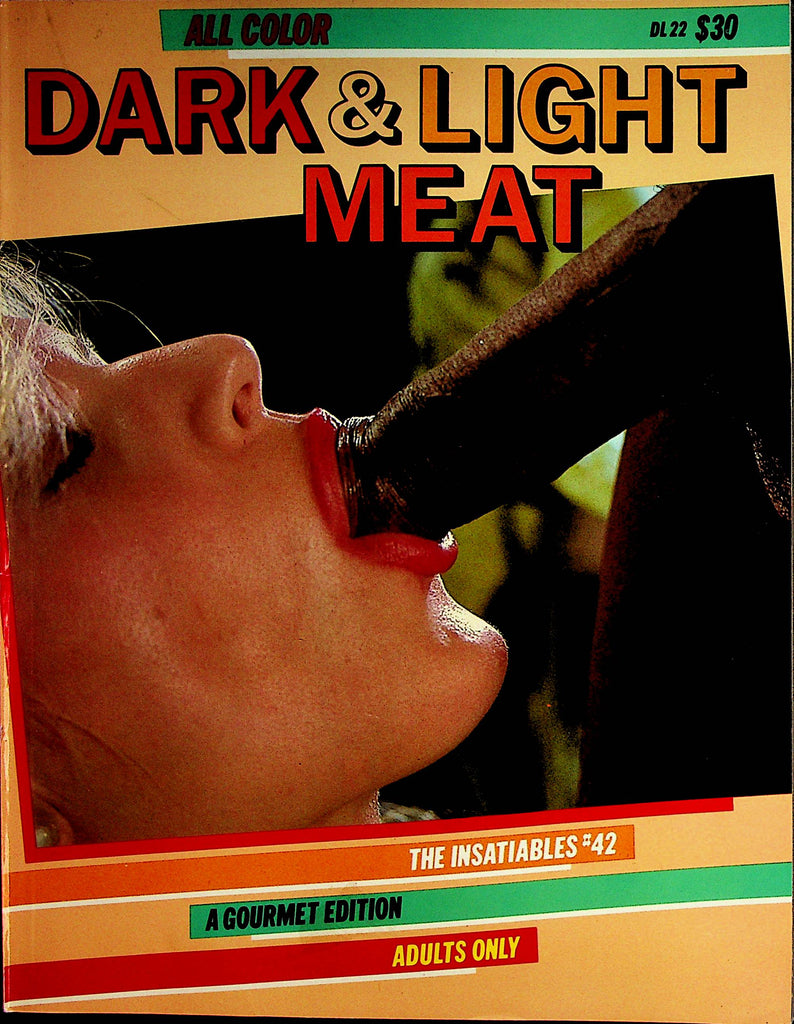 Dark & Light Meat Magazine  Stud Derek Is A Real Lover Man  1980's  Gourmet Edition    072822lm-p