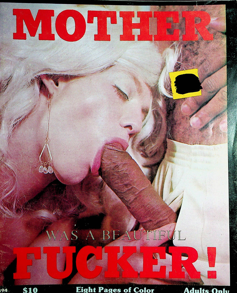 Mother Was A Beautiful Fucker Magazine  #1 1960's     061721lm-dm2