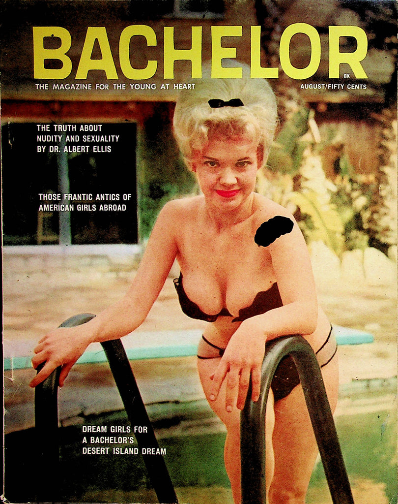 Bachelor Magazine  Covergirl Lori Lockton  August 1963   090122lm-p