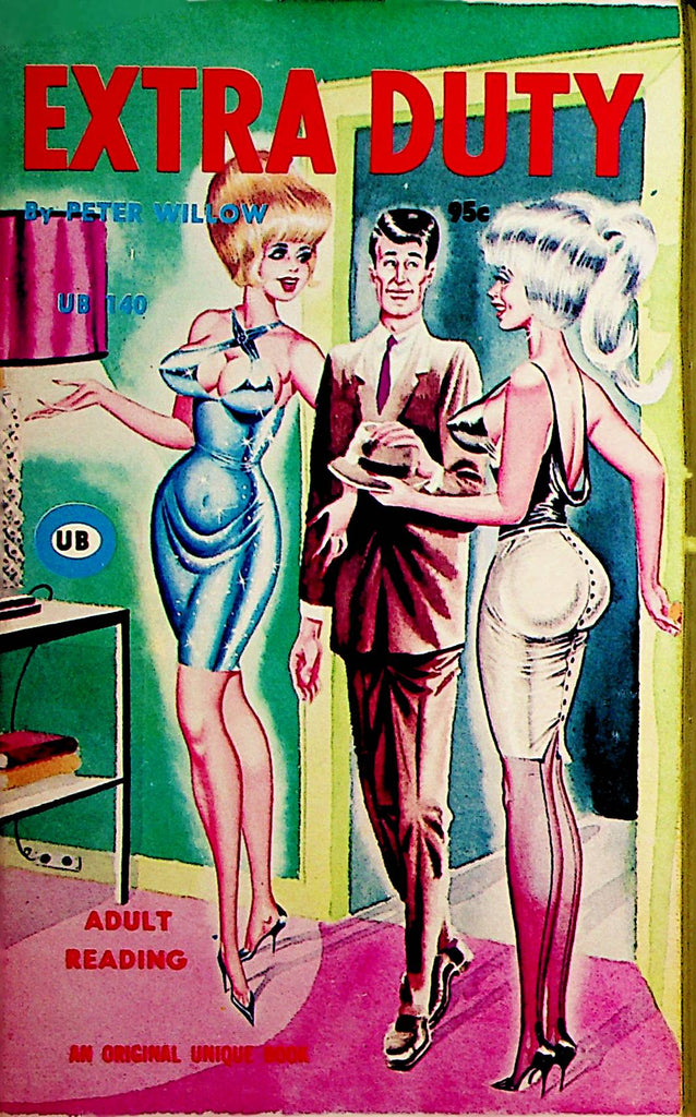 Extra Duty Novel by Peter Willow  1967     092321lm-dm