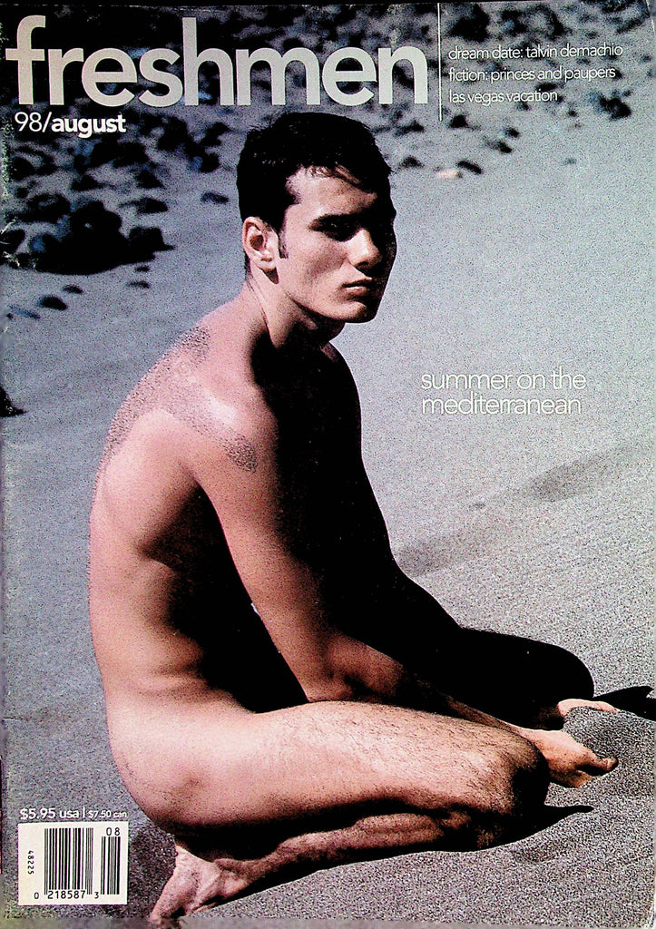 Freshmen Gay Magazine  Cover Guy Adamos  August 1998    112122lm-p