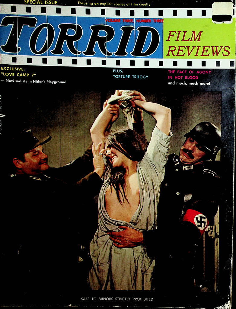 Torrid Film Reviews Magazine  "Love Camp 7" vol.3 #3  1969 Orbit Publications    120221lm-dm