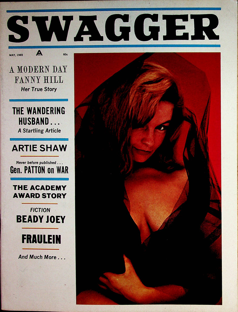 Swagger Vintage Magazine  Centerfold Girl Beverly Newland  May 1965     050422lm-p2