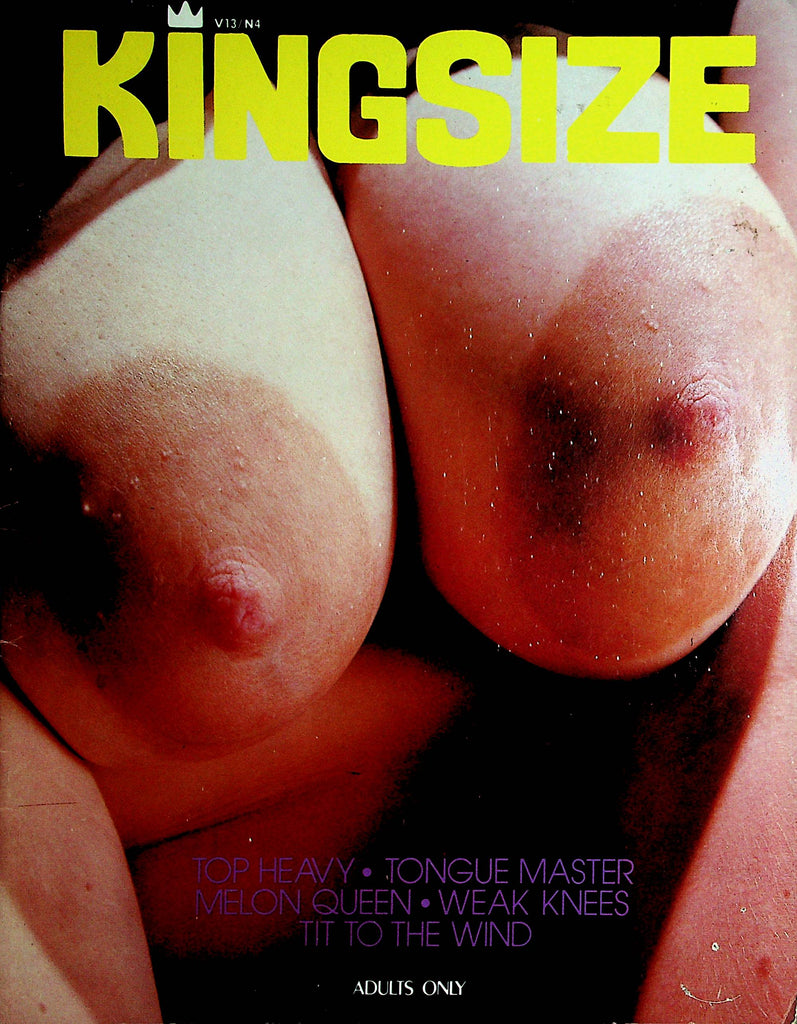 Kingsize Busty Magazine  Mary Waters  vol.13 #4  1980's   091721lm-dm