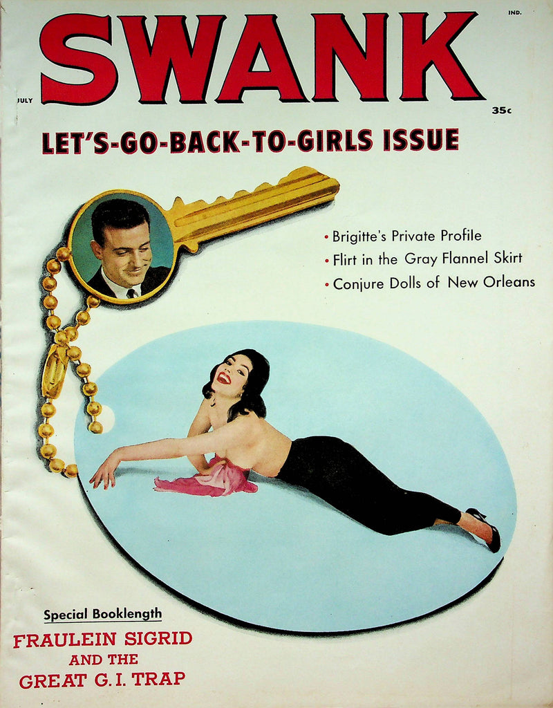 Swank Magazine Fraulein Sigrid & Brigitte Bardot July 1958 042822RP