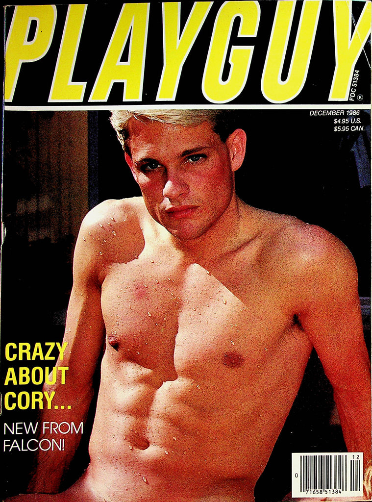 Playguy Gay Magazine   Crazy About Cory... New From Falcon!  December 1986        080522lm-p
