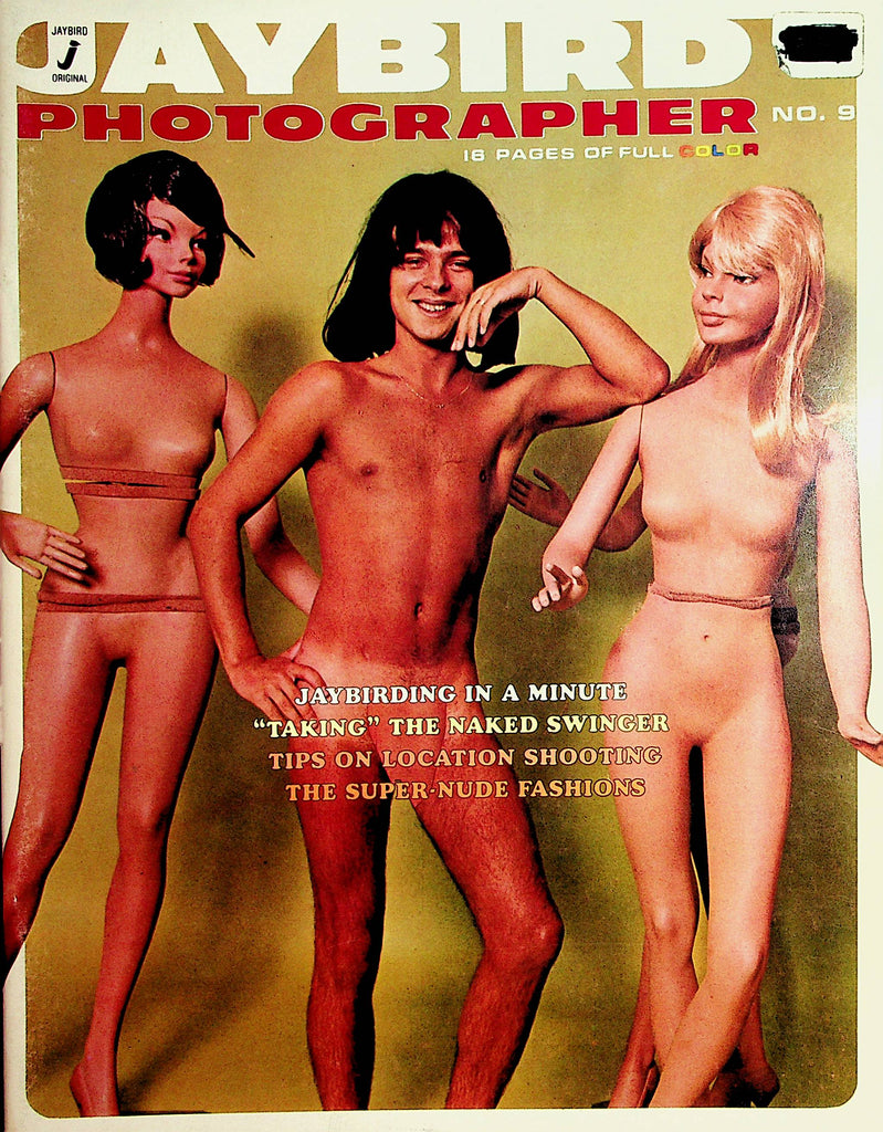 Jaybird Photographer Vintage Magazine  "Taking"  The Naked Swinger #9 1968     091321lm-dm