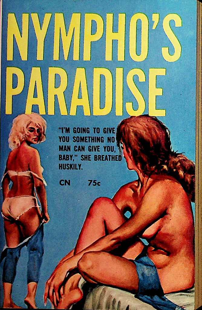 Nympho's Paradise Novel  by F.E. Blake 1965 Raven Books   110521lm-dm2