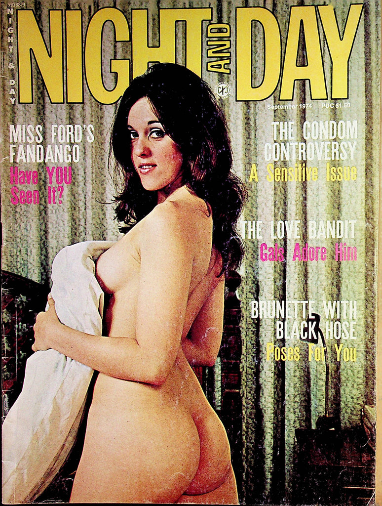 Night and Day Busty Magazine   Brunette With Black Hose  September 1974    091722lm-p2