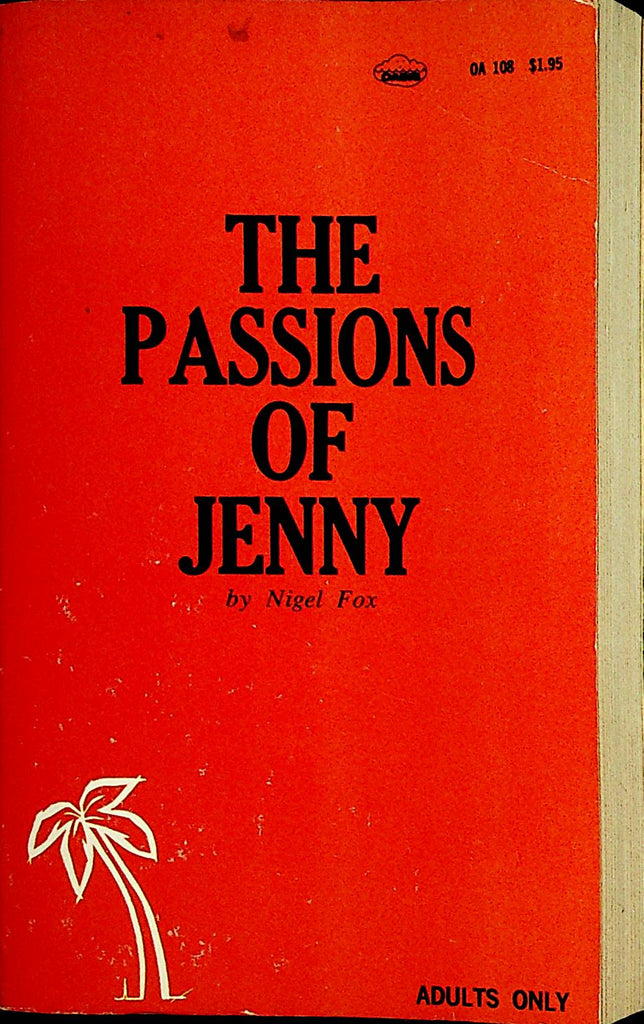 The Passions Of Jenny Novel by Nigel Fox  1969  Oasis Publishers   110421lm-dm