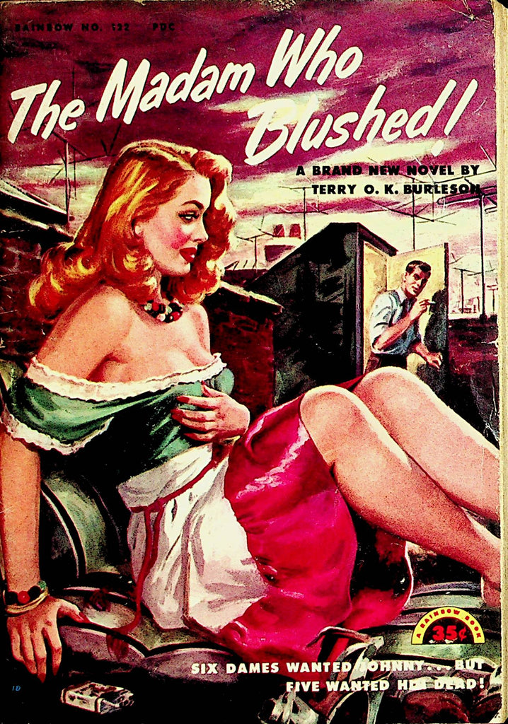 The Madam Who Blushed! Novel by Terry O.K. Burleson  1952  080322lm-p2