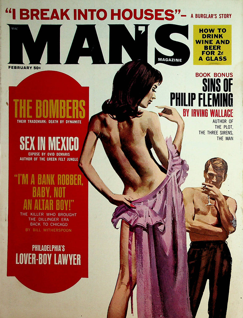 Man's Magazine  Sex In Mexico / Sins Of Philip Fleming  February 1969     112021lm-dm2