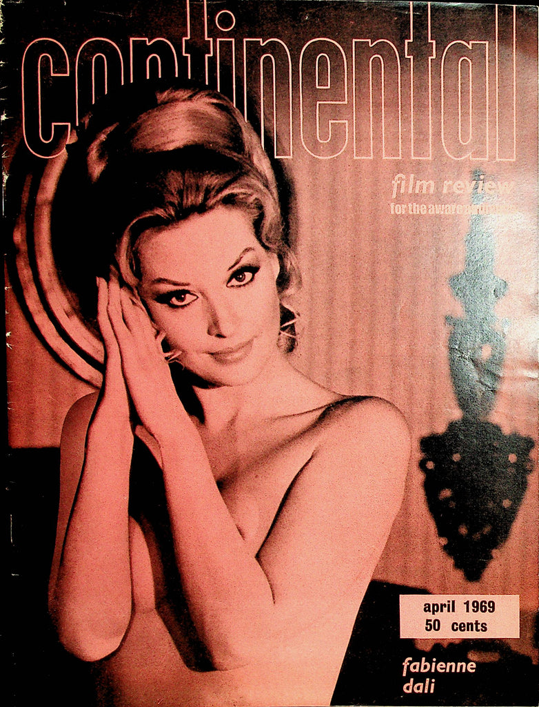 Continental Film Review Magazine  Fabienne Dali  April 1969   092021lm-dm