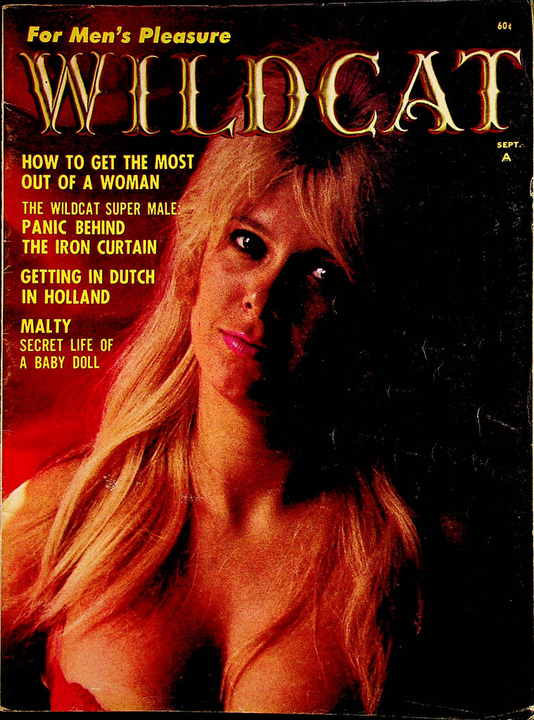 Wildcat Vintage Magazine  Centerfold Girl Wallis-Ann  September 1965     022723lm-p2