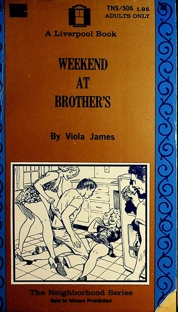 Weekend At Brother's Novel by Viola James 1971 Liverpool Book   092221lm-dm