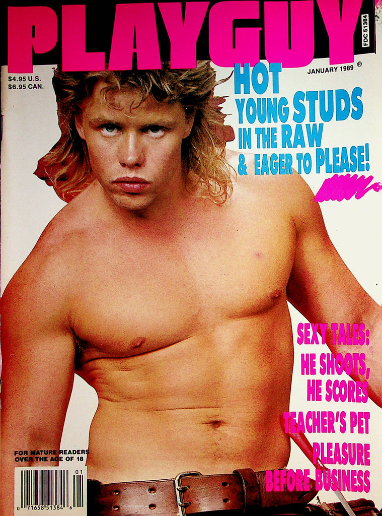 Playguy Gay Magazine   Hot Young Studs In The Raw & Eager To Please!  January 1989   080422lm-p2