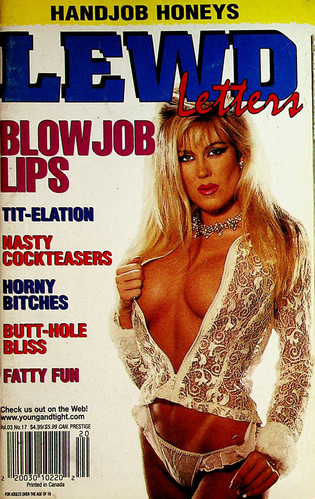 Lewd Letters Digest   Handjob Honeys / Blow Job Lips  vol.3 #17  2001    041123lm-p
