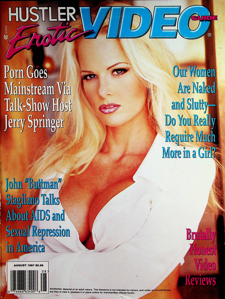 Hustler Erotic Video Guide Magazine  Nikki Tyler  August 1997    111922lm-p