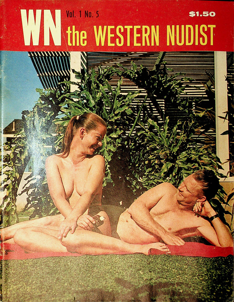 The Western Nudist Magazine vol.1 #5 1960's     052721lm-sh