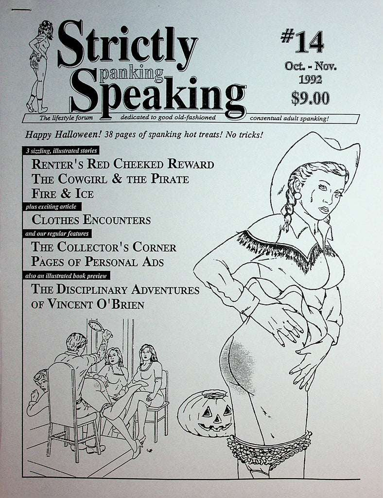 Strictly Speaking Spanking Forum Magazine The Cowgirl & The Pirate #14 –  Mr-Magazine