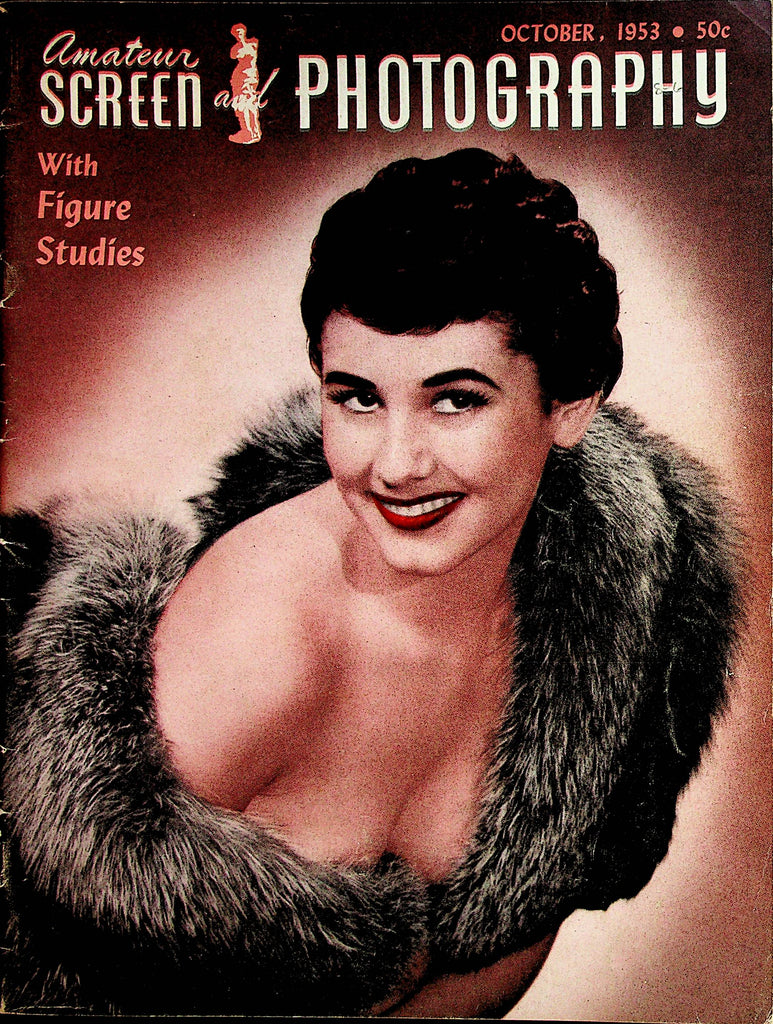Amateur Screen and Photography With Figure Studies Vintage Magazine October 1953    032923lm-p2
