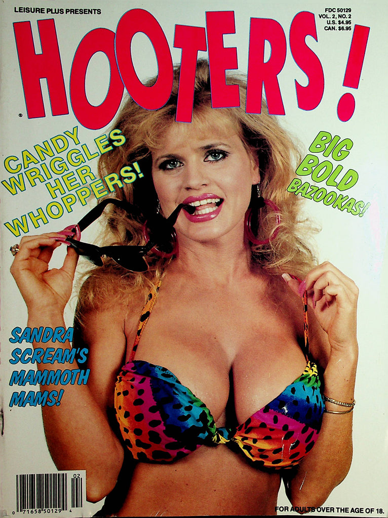 Hooters! Busty Magazine Traci Topps/ Keisha / Betty Boobs vol.2 #2 1992     101521lm-dm2