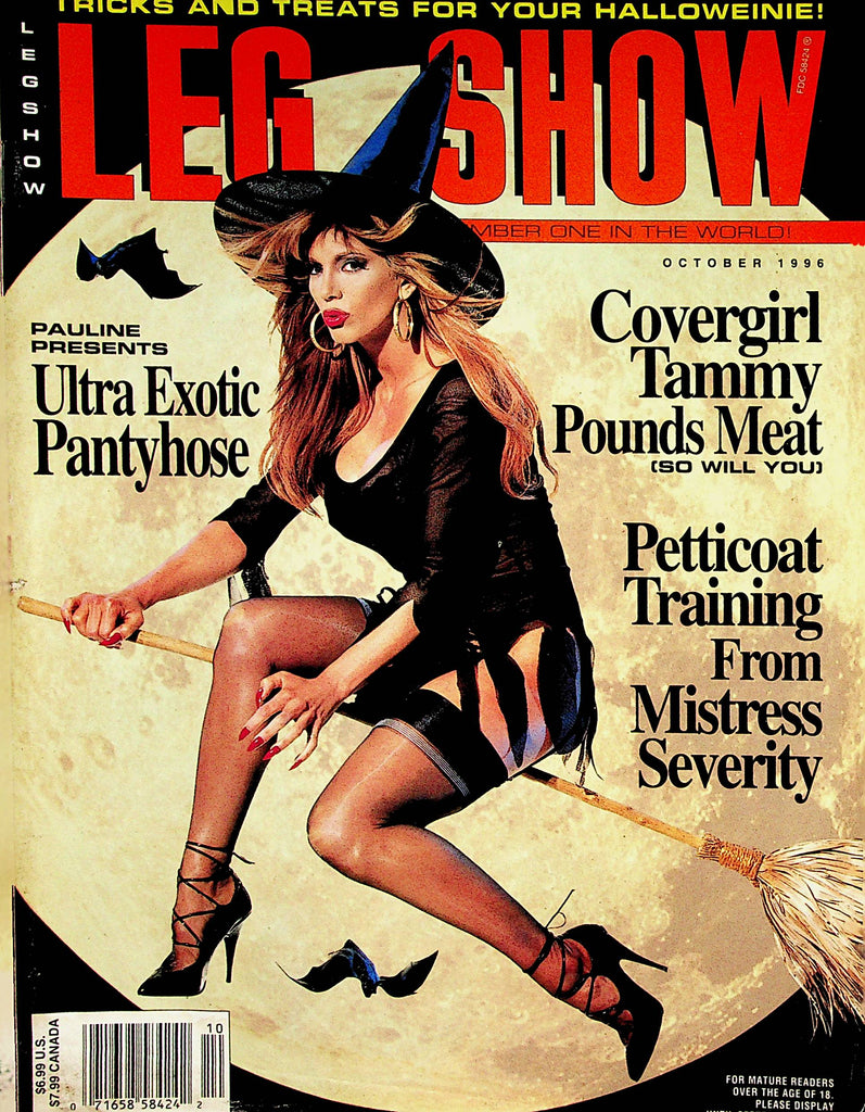 Leg Show Magazine  Covergirl Tammy Pounds Meat  October 1996   121322lm-p2