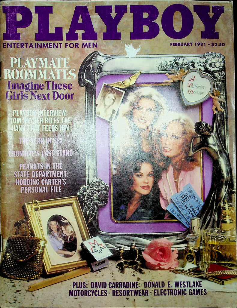 Playboy Magazine David Carradine & David BAiley's Wife February 1981 011923RP