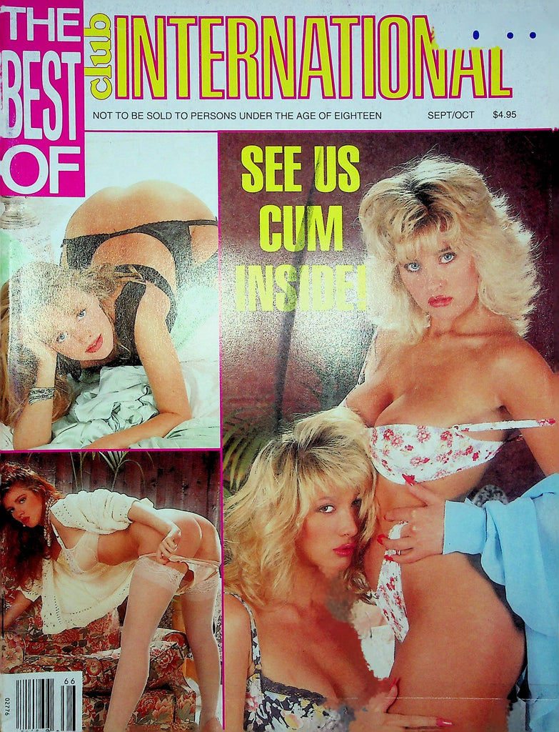 The Best Of Club International Magazine Sue & Danny & Melanie Sept/Oct 1992 No.66 102722RP