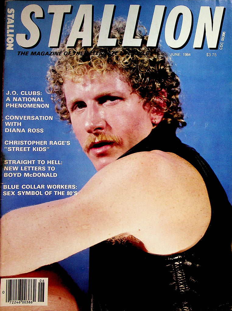 Stallion Gay Magazine   Coverguy Jess Fair Weather  June 1984     080422lm-p2