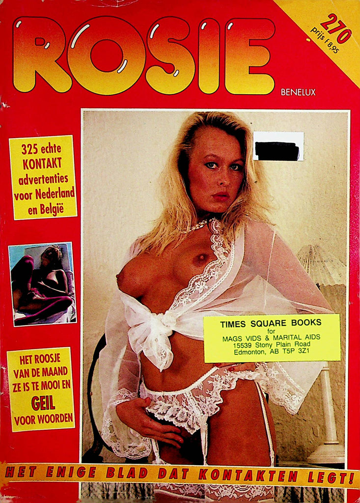 Rosie German International Contact Magazine  #27  1992   072522lm-p2