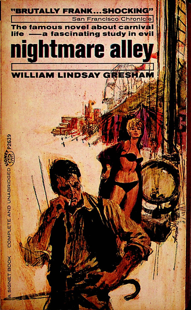 Nightmare Alley Adult Novel by  William Lindsay Gresham    092421lm-dm