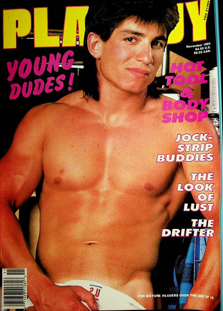 Playguy Gay Magazine   Young Dudes!  Hot Tool & Body Shop  November 1989     080422lm-p2