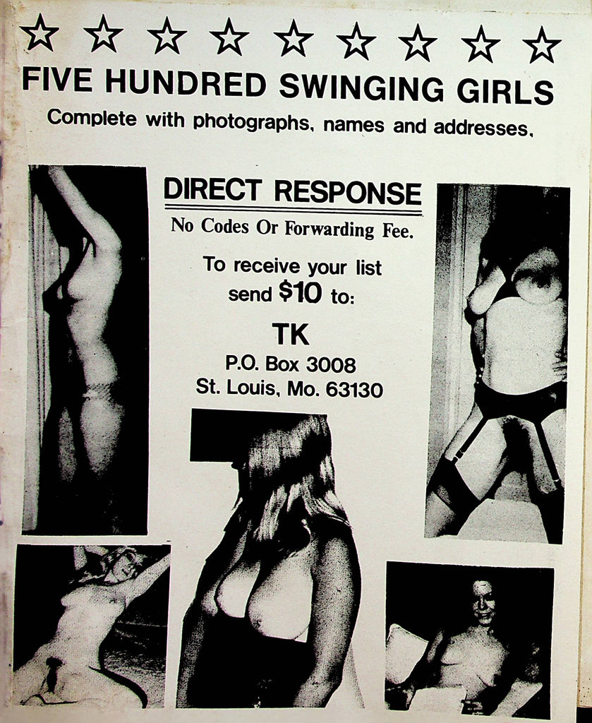 Five Hundred Swinging Girls Contact Digest  Tempting Treats  1960's   010723lm-p