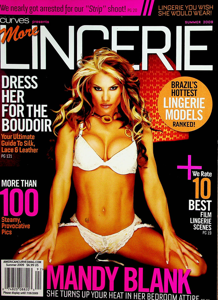 American Curves Presents More Lingerie Magazine  Covergirl Mandy Blank  Summer 2009   093022lm-p4
