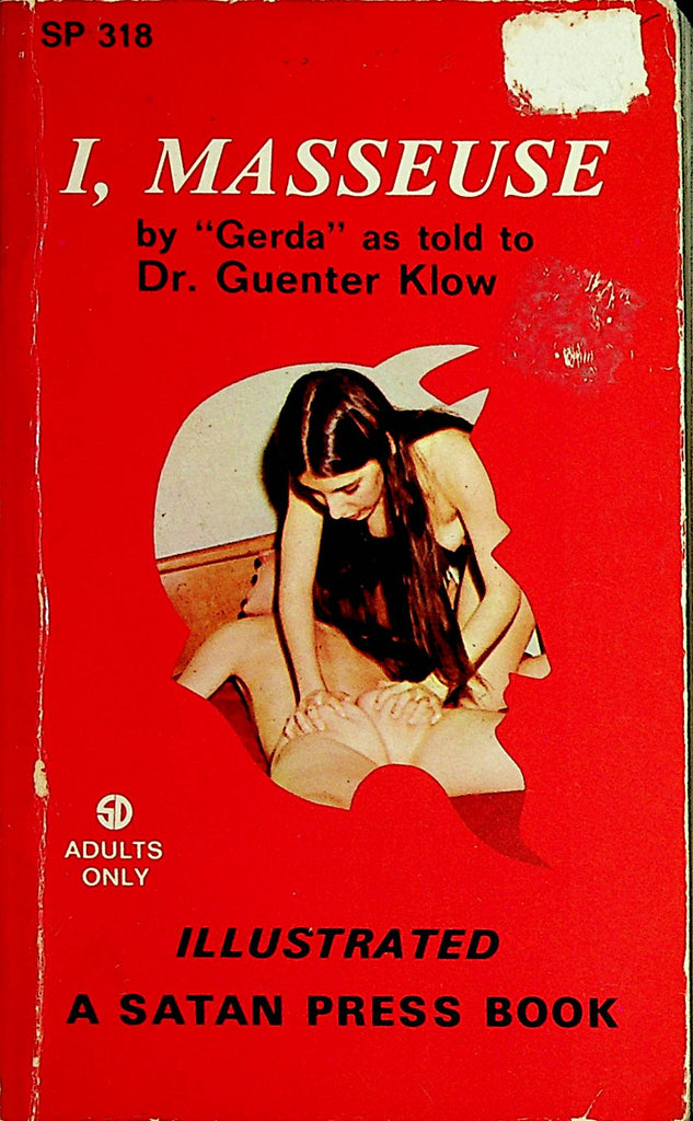 I, Masseuse Illustrated Novel by Dr. Guenter Klow  1970      092421lm-dm